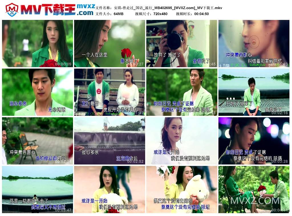 安琪-曾走过_国语_流行_MB402695